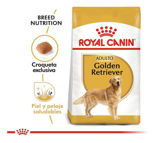 Royal Canin Golden Retriever Adulto 12 Kg (envios Sin Cargo)