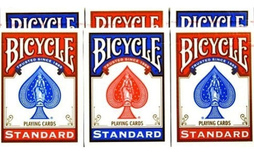 Bicycle Rider Back Poker Playing Cards Paquete De 6 ...