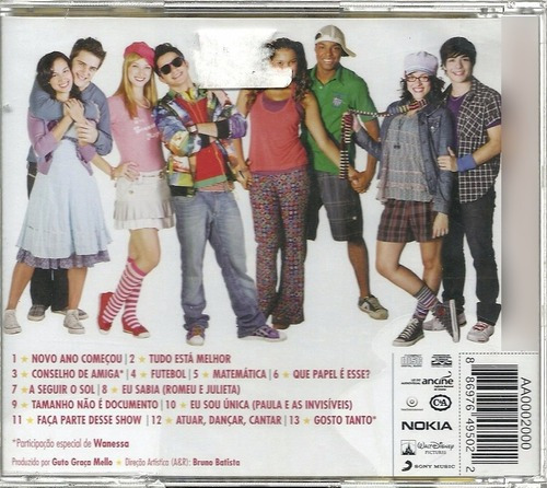 Cd High School Musical - O Desafio - Trilha Sonora