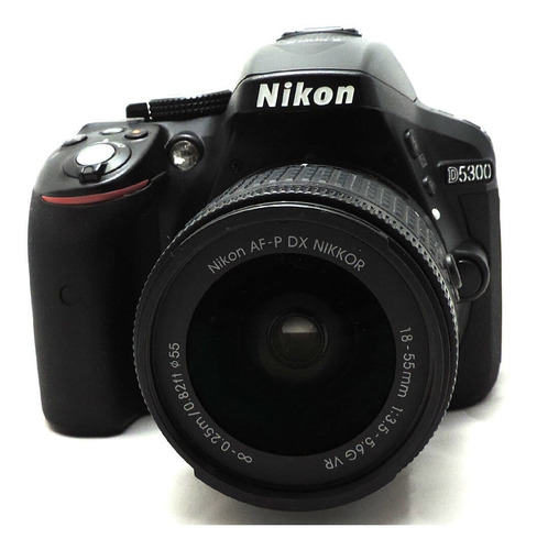 Câmera Nikon D5300 Com Lente 18-55mm Vr Seminova