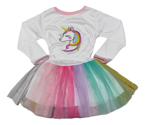 Vestido Tutu Unicornio Por Unidad 