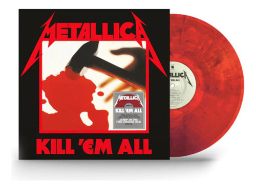 Vinilo Kill 'em All (red Vinyl) (ltd) - Metallica