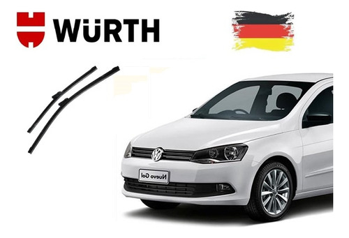 Escobillas Volkswagen Gol Saveiro G6  Wurth Premium X Jgo
