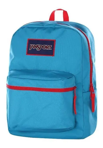Mochila jansport online naranja fluor