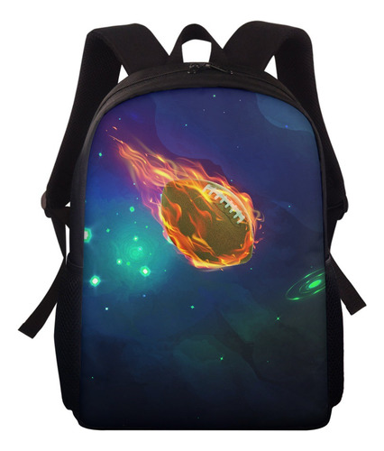 Mochila Escolar Amazon Aliexpress Fireball Football Stude