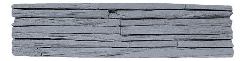 Baldosa De Concreto Piedra Librillo Peltre (gris) 12 X 50