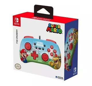 Controle Hori HoriPad Mini (super Mario) Com Fio - Switch