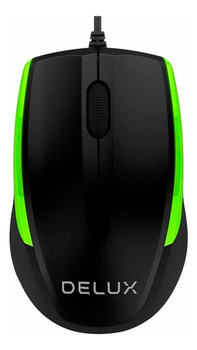 Mouse Delux Usb M321bu Alambrico