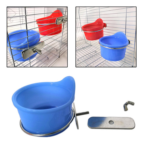 2 Comedero Colgante Premium Para Pájaros Pequeños 2 Piezas
