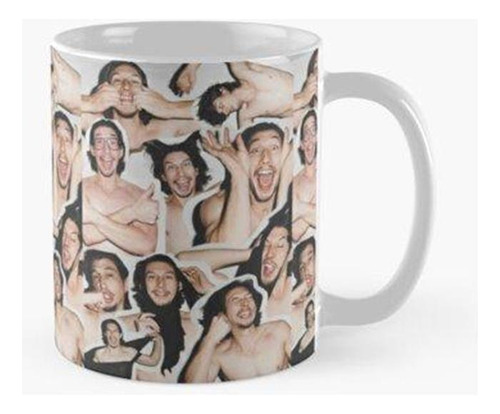 Taza Adam Driver Meme Collage Calidad Premium