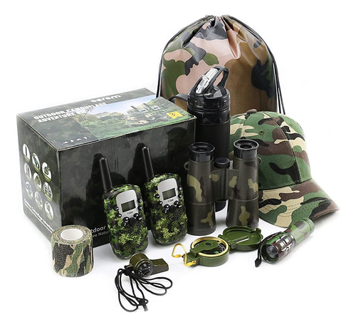 Cerem Outdoor Adventure Kit Para Niños Equipo De Campamento 