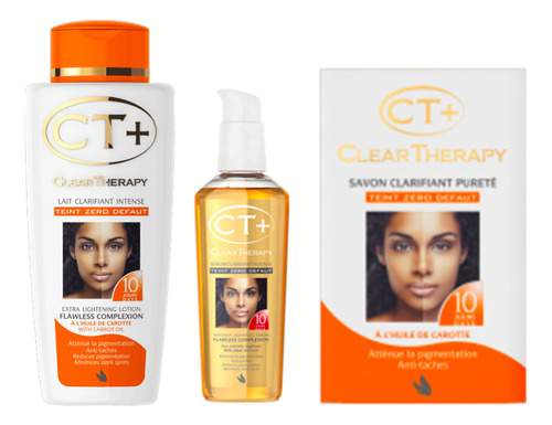 Kit Clareador Corporal Ct+ Clear Therapy Removedor Manchas