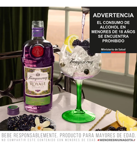 Gin Tanqueray Royale Dark Berry 700ml