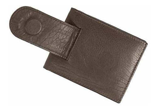 Bullz Bolsillo Frontal De Cuero Genuino Slim Bifold 3qpez