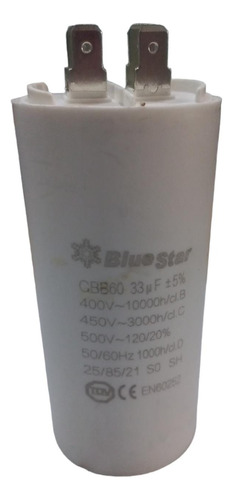 Capacitor Bluestar 33 Uf 450v