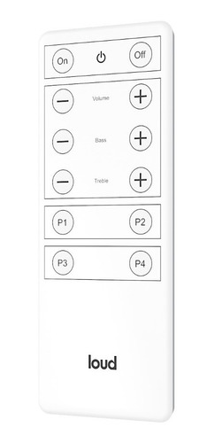 Imagem 3 de 3 de Amplificador De Parede Loud Lac Ng Bluetooth