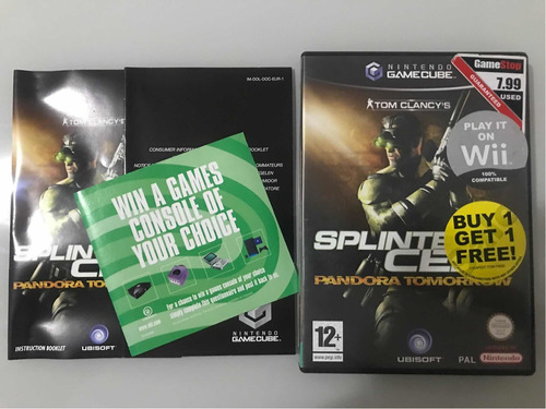 Splinter Cell - Pandora Gamecube Europeu