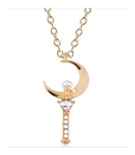 Collar Sailor Moon Baculo Anime Cosplay Luna Usagi Serena 