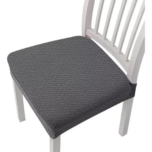 6 Pzs Funda Silla Elástica Cubre Asiento Protectora Comedor