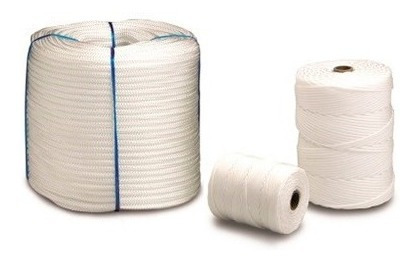 Imagem 2 de 3 de Cordas Trançadas Polipropileno Bca Mazaferro 2,5mm-rol 1kg