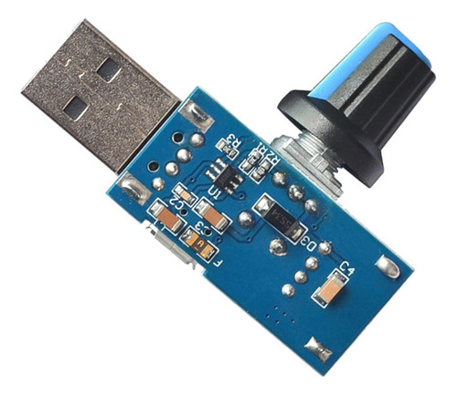 6 Controlador De Velocidade Do Silenciador Usb Interruptor