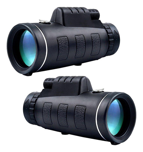 Pack X2 Monocular Binoculares Profesionales De Largo Alcance