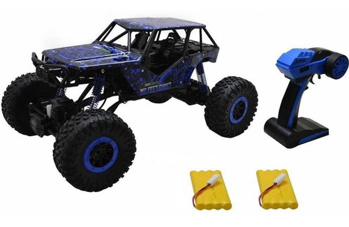 Imagen 2 de 10 de Auto Camioneta Rc 4x4 Juguete Crawler 2.4ghz Con 2 Baterias