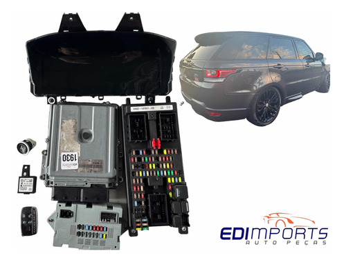 Kit Code Modulo Injecao Range Rover Sport 3.0 Diesel 2015