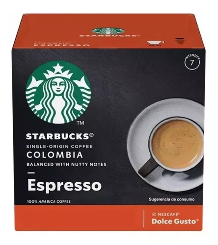 Starbucks Colombia Espresso - 12 Cápsulas para Dolce Gusto por 4,49 €