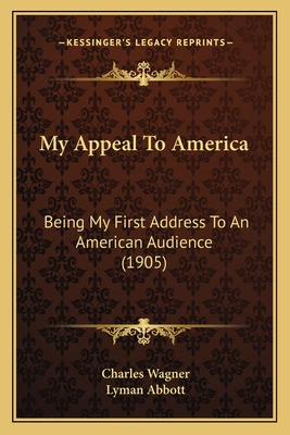 Libro My Appeal To America: Being My First Address To An ...