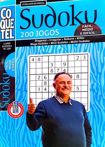 Revista Coquetel Sudoku 200 Jogos Edição 188.