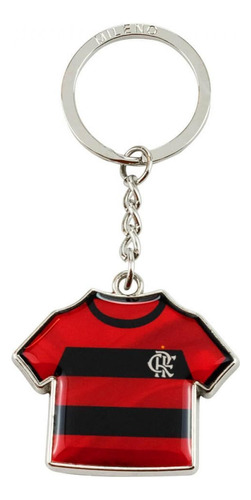 Chaveiro Metal Camisa Time 3.5cm - Flamengo