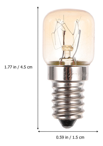 Bombilla Para Microondas, Electrodoméstico, 5 Unidades