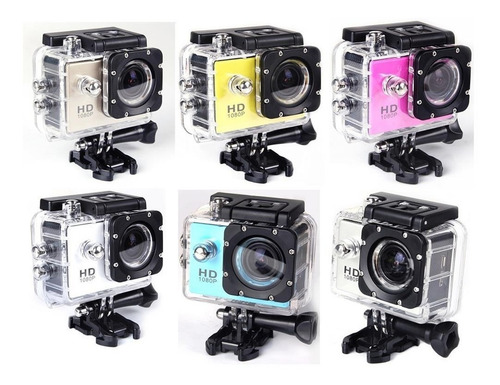 Camara 4k Deportiva Wifi Sumergible 30mt Sports Casco Moto