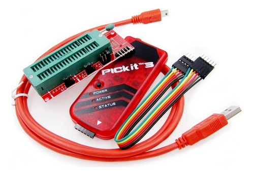 Programador Pickit 3  + Base Zif