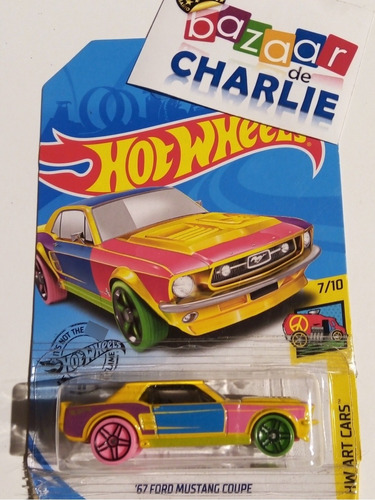 Hot Wheels | 2018 | '67 Ford Mustang Coupé Art Cars 