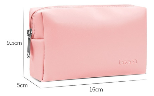 Necessaire Viagem Organizador Mala Porta Maquiagem Cor Rosa