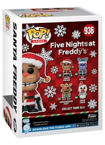 Pop! Five Nights At Freddy's: Holiday Season Santa Freddy