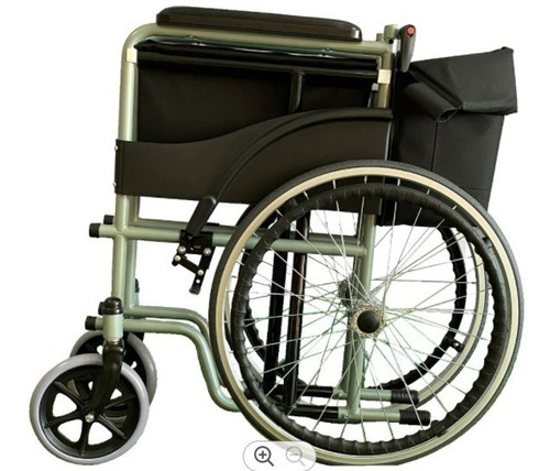 Imagen 2 de 3 de Silla De Ruedas De Acero. Completamente Desmontable