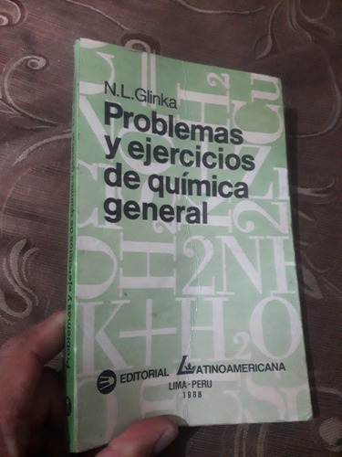 Libro Mir Problemas Y Ejercicios De Química General Glinka