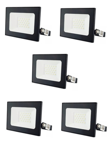 Foco Proyector Led 20w Reflector Luz Neutra 4000k Ip65 X5