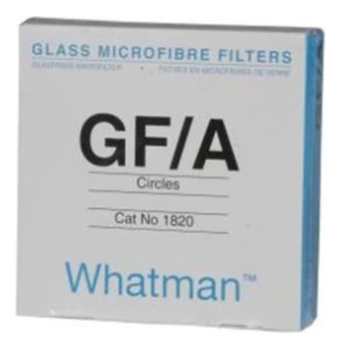 Papel Fibra De Vidrio Gf/a 24mm Ø 1.6µm Pk/100   Whatman