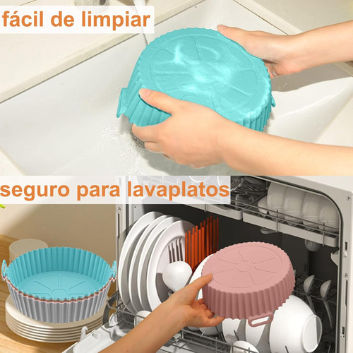 Accesorios De Silicona Para Freidora Reutilizables 4 Piezas