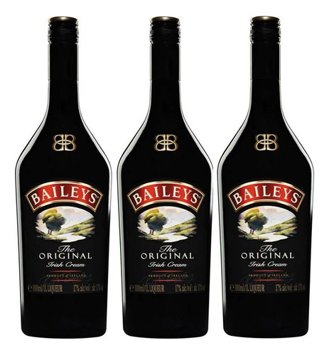 Licor Baileys 750ml 03 Unidades