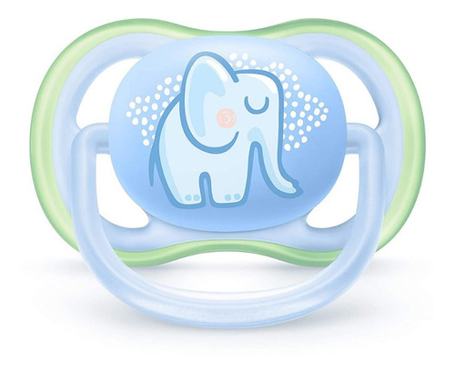 Imagen 2 de 6 de Chupones Ultra Air Elefante 2 Uni Scf085/01 Philips Avent