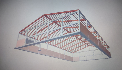 Cálculo De Estructuras Metálicas. Nave Industrial.