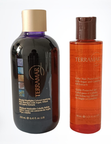 Original Shampoo Matizador+oleo Fps Color Calor Terramar
