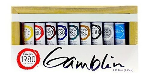 Gamblin 1980 Juego Exclusivo De Colores Al Ã³leo