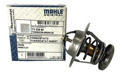 Termostato Simple Mahle Original Para Ford F14000 2.8 Mwm