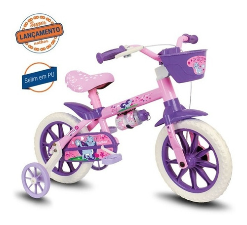 Bicicleta Infantil Nathor Cat Aro 12 